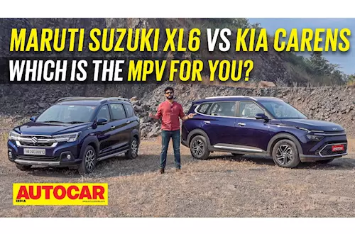 Maruti Suzuki XL6 vs Kia Carens comparison video